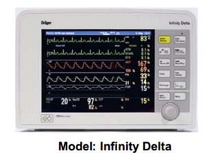 10. Monitor theo dõi bệnh nhân Infinity Delta